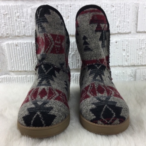 Indigo Rd. gray knit pull on ankle boot 7.5 - Picture 3 of 8